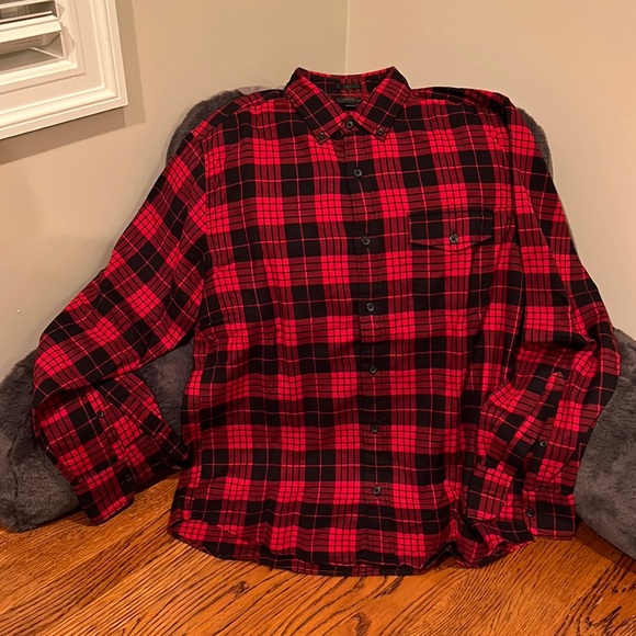 Flannel button-up shirt from J Crew, M - Picture 2 of 6